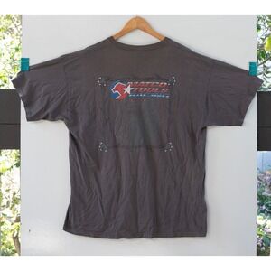 Matco Tools Racing Eagle T-Shirt Men's Vintage Gray Front/Back Print Size XL‎